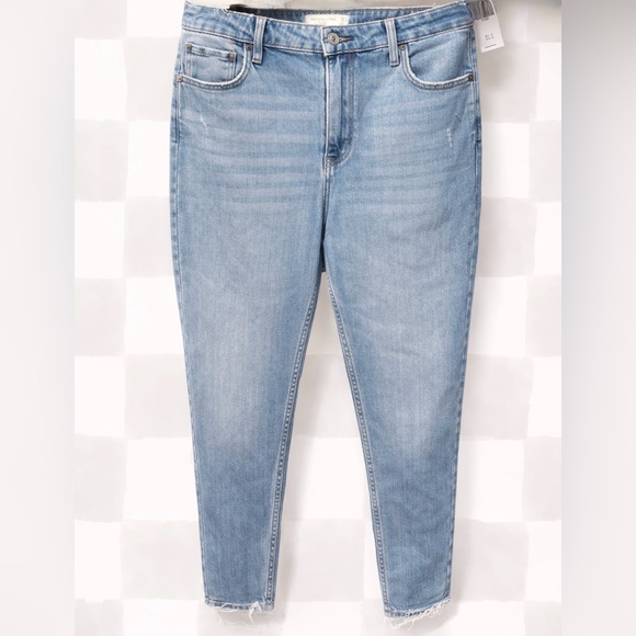 Abercrombie & Fitch Denim - Abercrombie & Fitch Light Blue Skinny Jeans